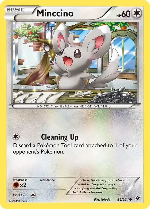 Minccino - Pokemon Fates Collide #86