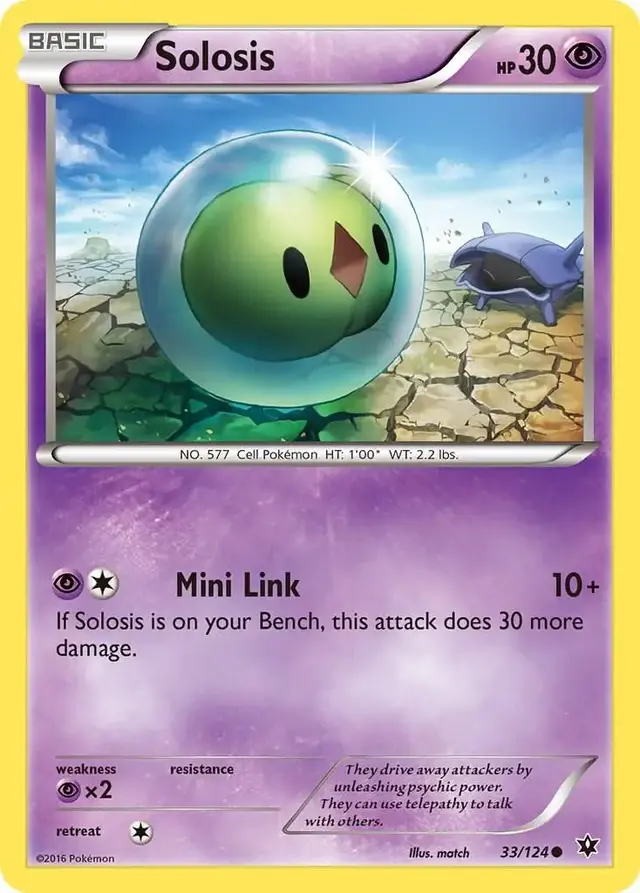 Solosis - Pokemon Fates Collide #33