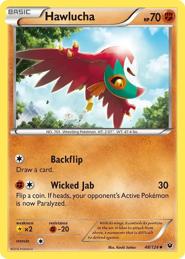 Hawlucha - Pokemon Fates Collide #48