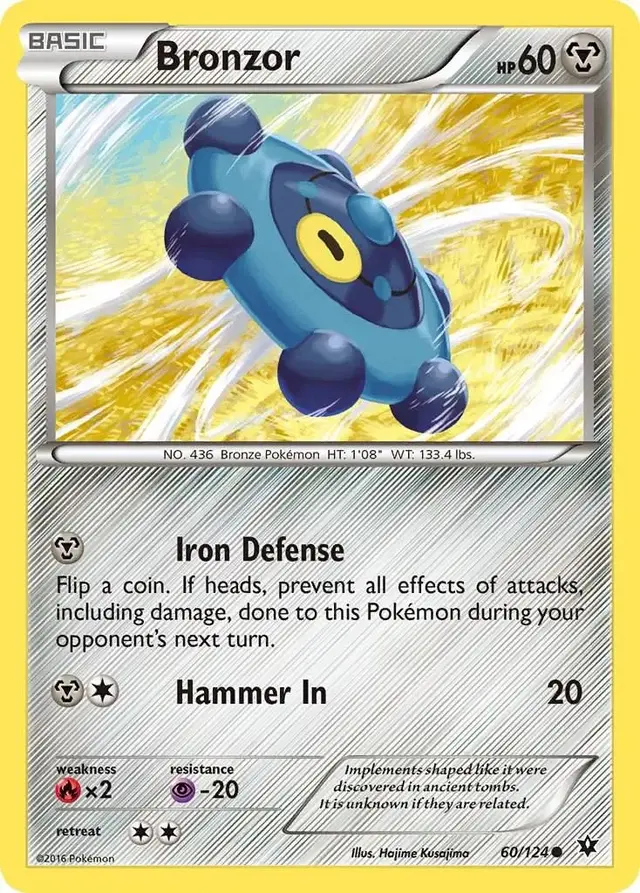 Bronzor - Pokemon Fates Collide #60