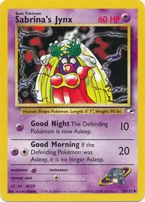 Sabrina's Jynx - Pokemon Gym Heroes #59