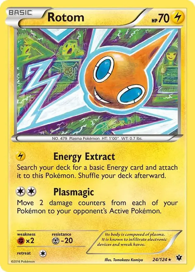 Rotom - Pokemon Fates Collide #24