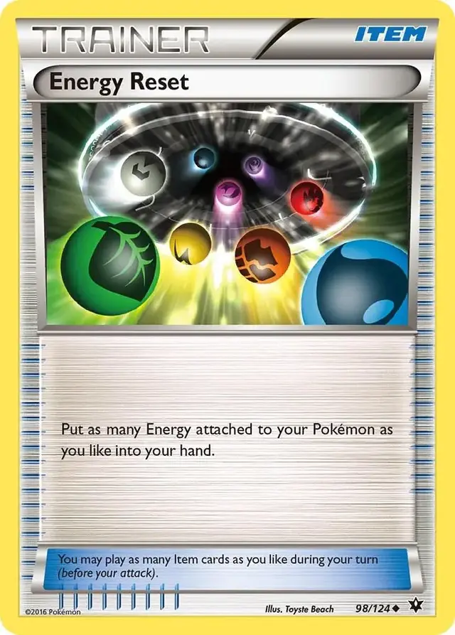 Energy Reset - Pokemon Fates Collide #98