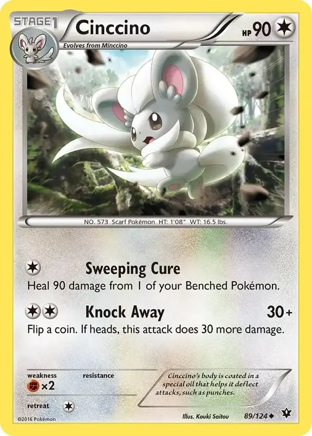 Cinccino - Pokemon Fates Collide #89