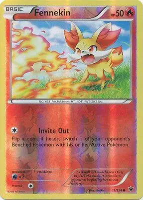 Fennekin [Reverse Holo] - Pokemon Fates Collide #11