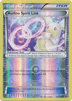 Audino Spirit Link [Reverse Holo] - Pokemon Fates Collide #92