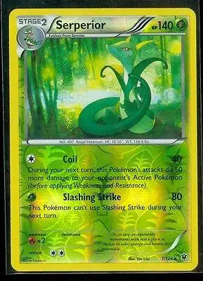 Serperior [Reverse Holo] - Pokemon Fates Collide #7