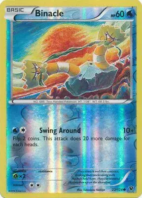 Binacle [Reverse Holo] - Pokemon Fates Collide #22