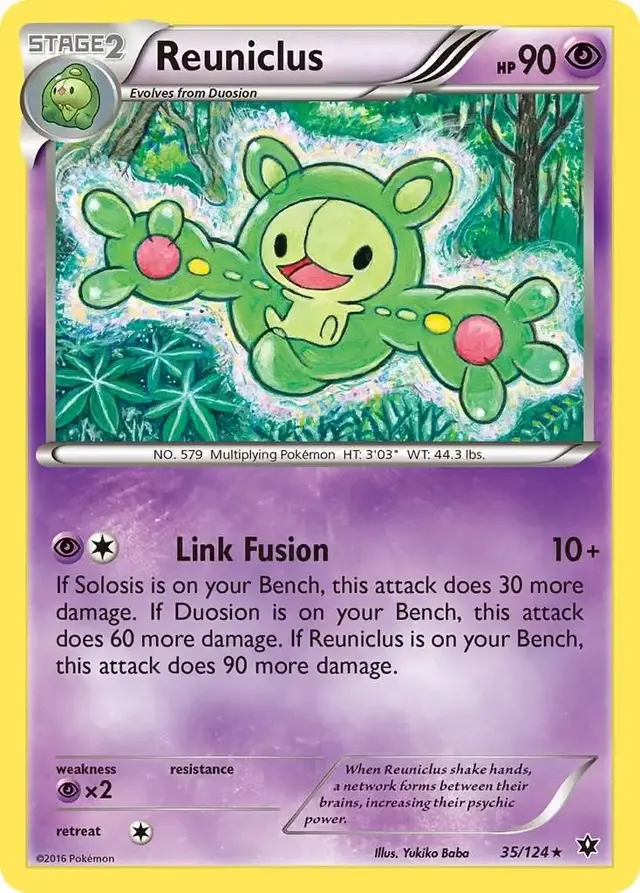 Reuniclus - Pokemon Fates Collide #35