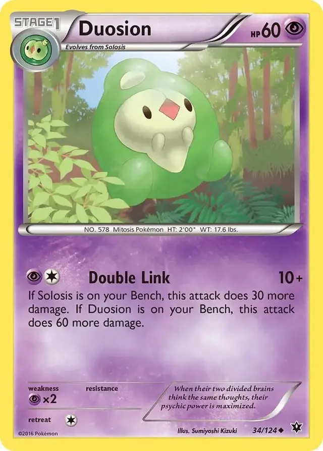 Duosion - Pokemon Fates Collide #34