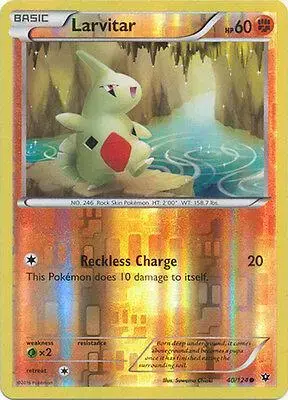 Larvitar [Reverse Holo] - Pokemon Fates Collide #40