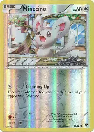 Minccino [Reverse Holo] - Pokemon Fates Collide #86