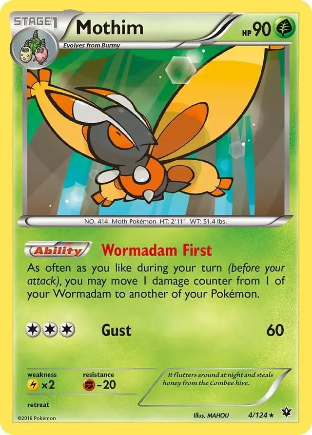 Mothim - Pokemon Fates Collide #4