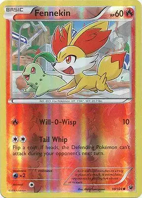 Fennekin [Reverse Holo] - Pokemon Fates Collide #10
