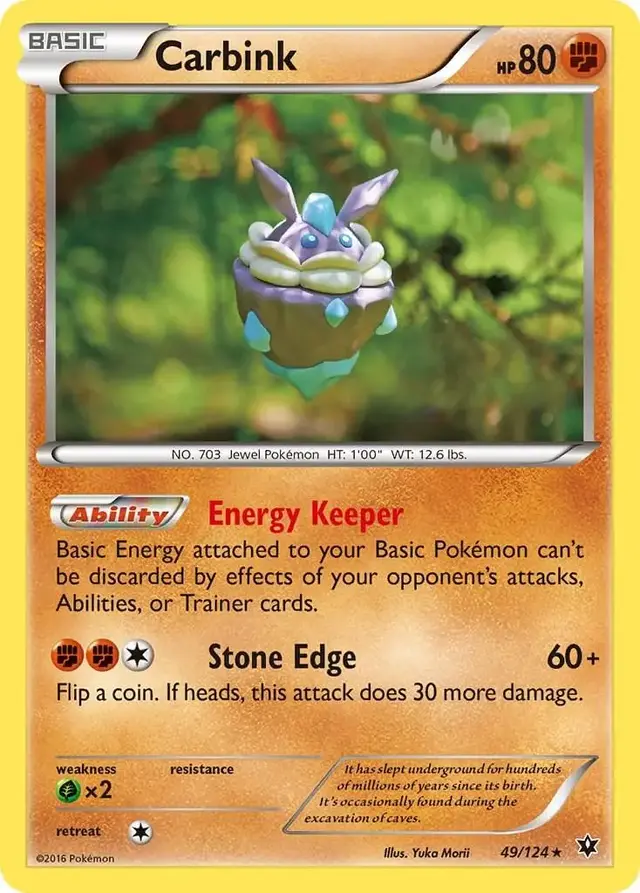 Carbink - Pokemon Fates Collide #49