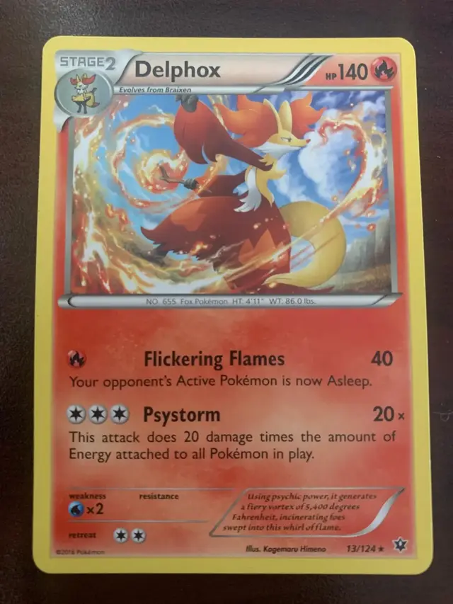 Delphox - Pokemon Fates Collide #13