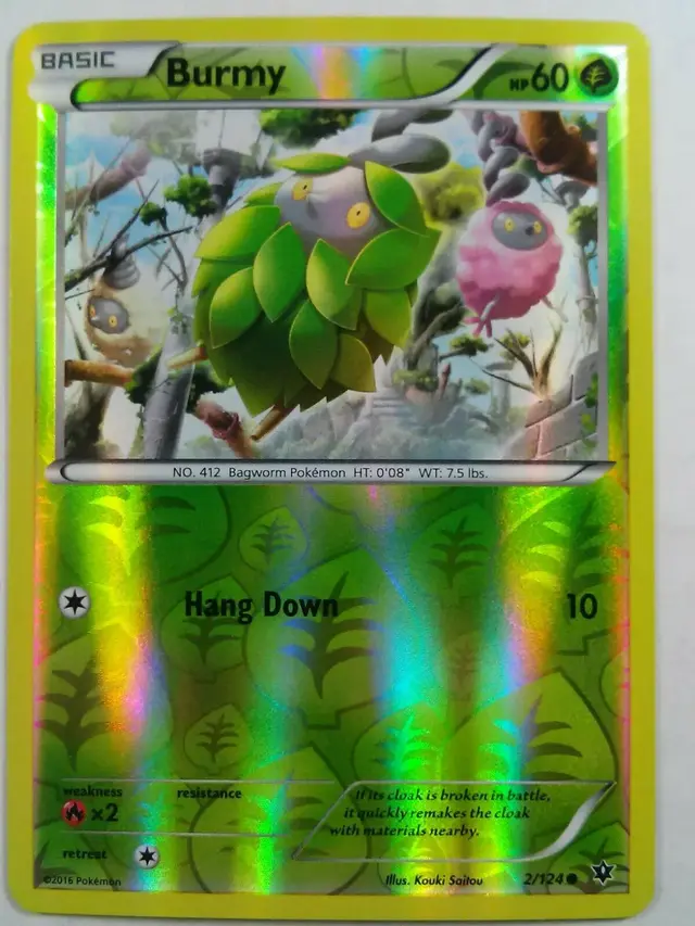 Burmy [Reverse Holo] - Pokemon Fates Collide #2