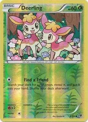 Deerling [Reverse Holo] - Pokemon Fates Collide #8