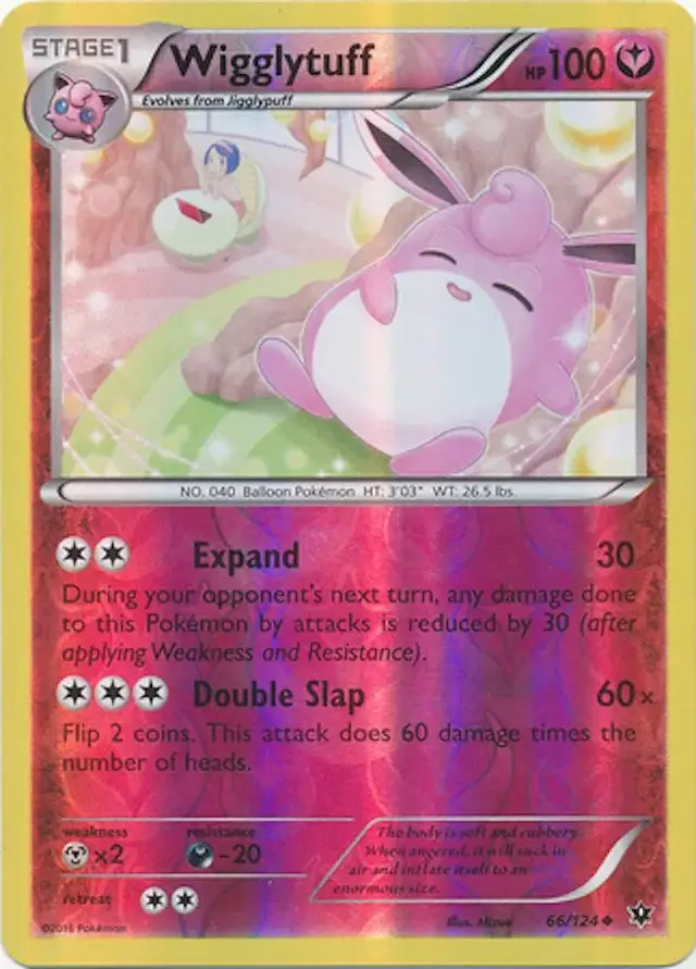 Wigglytuff [Reverse Holo] - Pokemon Fates Collide #66