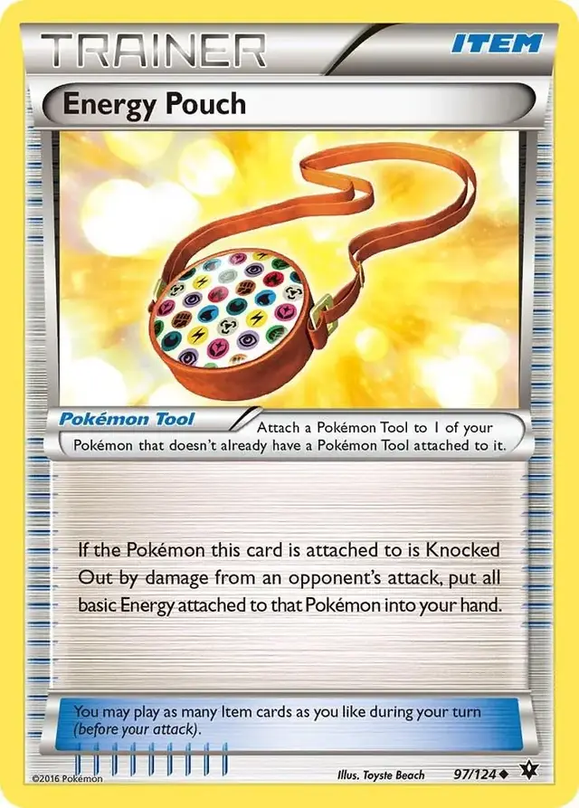 Energy Pouch - Pokemon Fates Collide #97