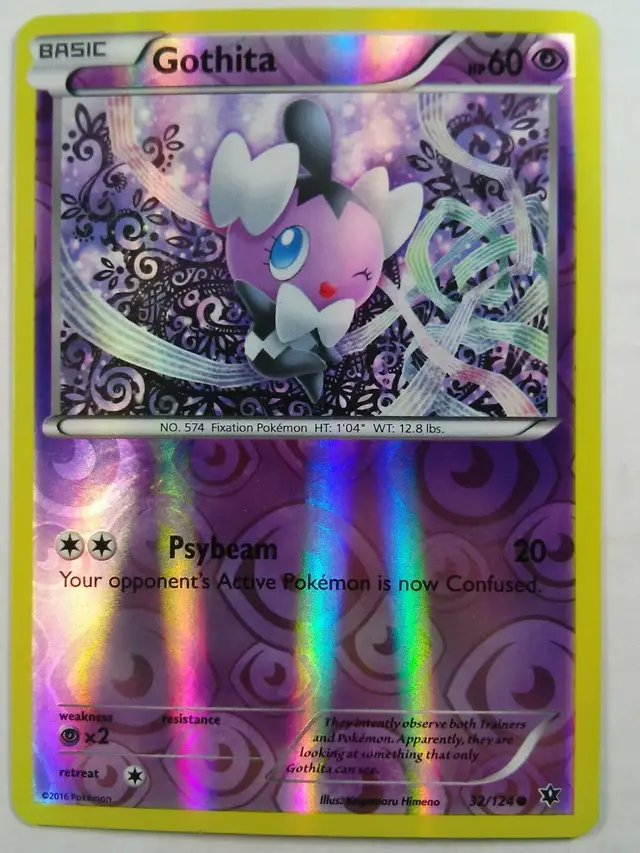 Gothita [Reverse Holo] - Pokemon Fates Collide #32