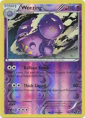 Weezing [Reverse Holo] - Pokemon Fates Collide #28