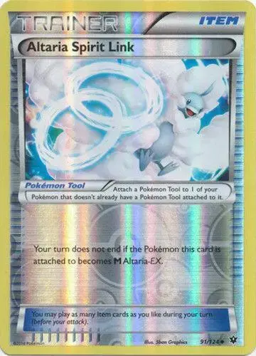 Altaria Spirit Link [Reverse Holo] - Pokemon Fates Collide #91