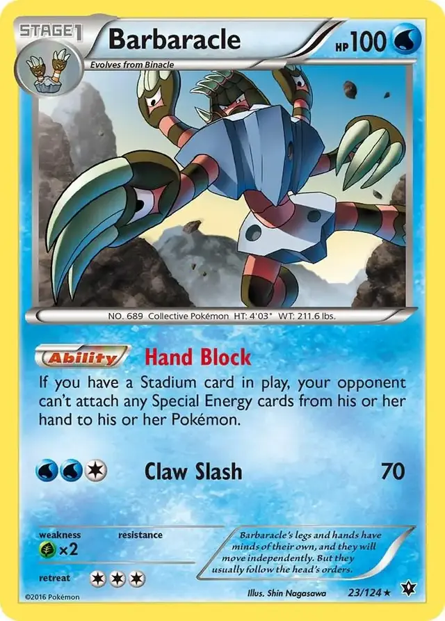Barbaracle - Pokemon Fates Collide #23
