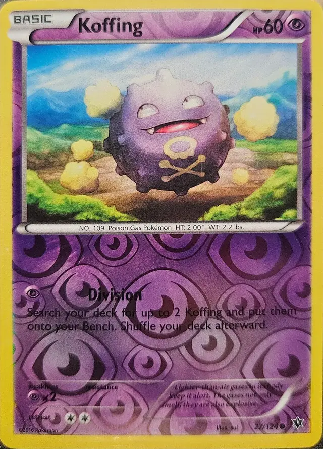 Koffing [Reverse Holo] - Pokemon Fates Collide #27