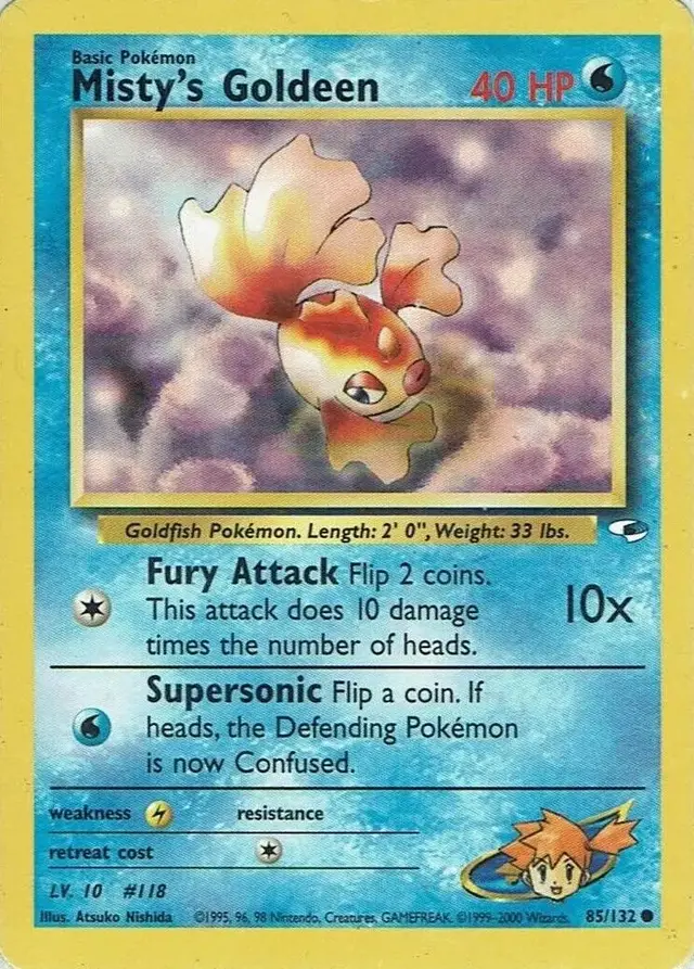 Misty's Goldeen - Pokemon Gym Heroes #85