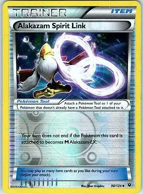 Alakazam Spirit Link [Reverse Holo] - Pokemon Fates Collide #90