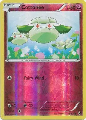Cottonee [Reverse Holo] - Pokemon Fates Collide #70