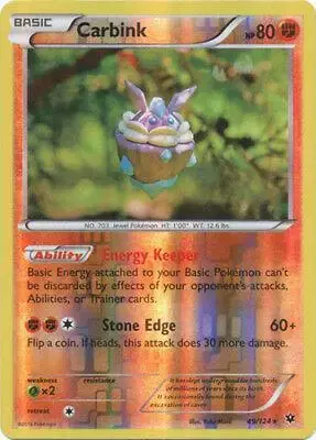 Carbink [Reverse Holo] - Pokemon Fates Collide #49