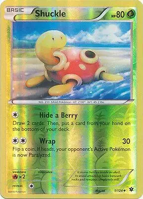 Shuckle [Reverse Holo] - Pokemon Fates Collide #1