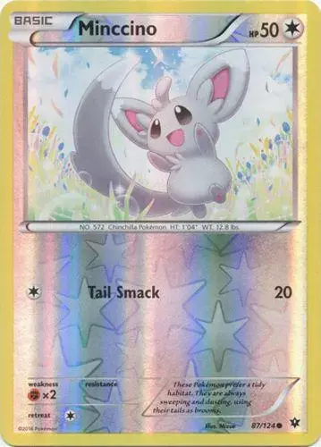 Minccino [Reverse Holo] - Pokemon Fates Collide #87