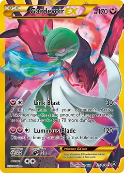 Gardevoir EX #116 - Pokemon Steam Siege