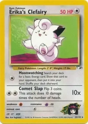 Erika's Clefairy - Pokemon Gym Heroes #25
