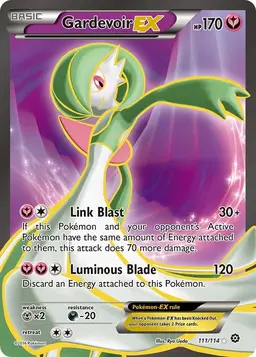 Gardevoir EX #111 - Pokemon Steam Siege