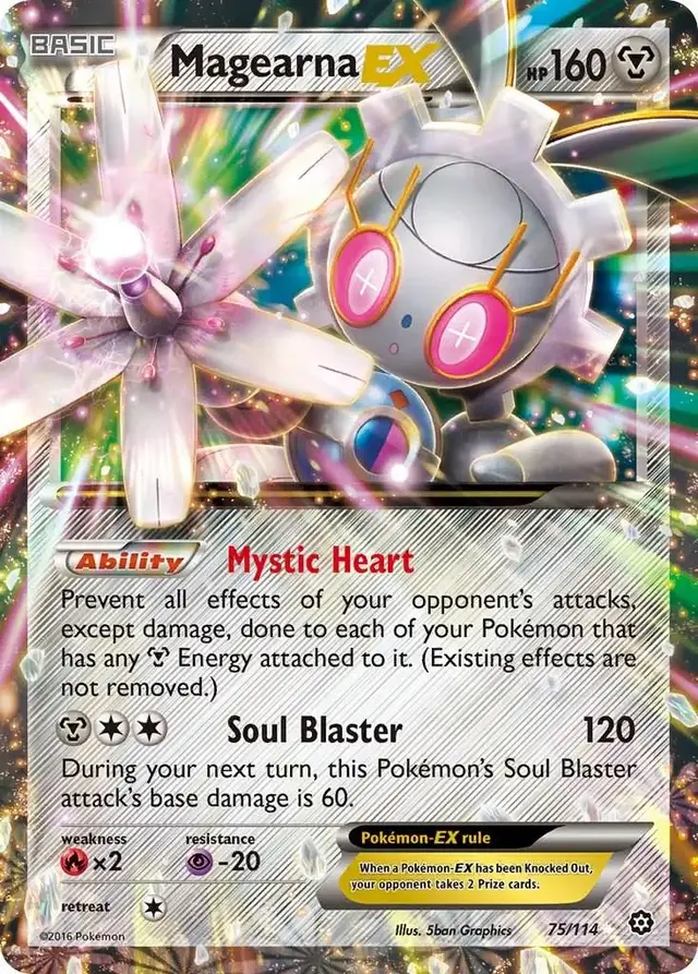 Magearna EX - Pokemon Steam Siege #75