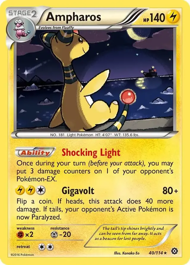 Ampharos - Pokemon Steam Siege #40