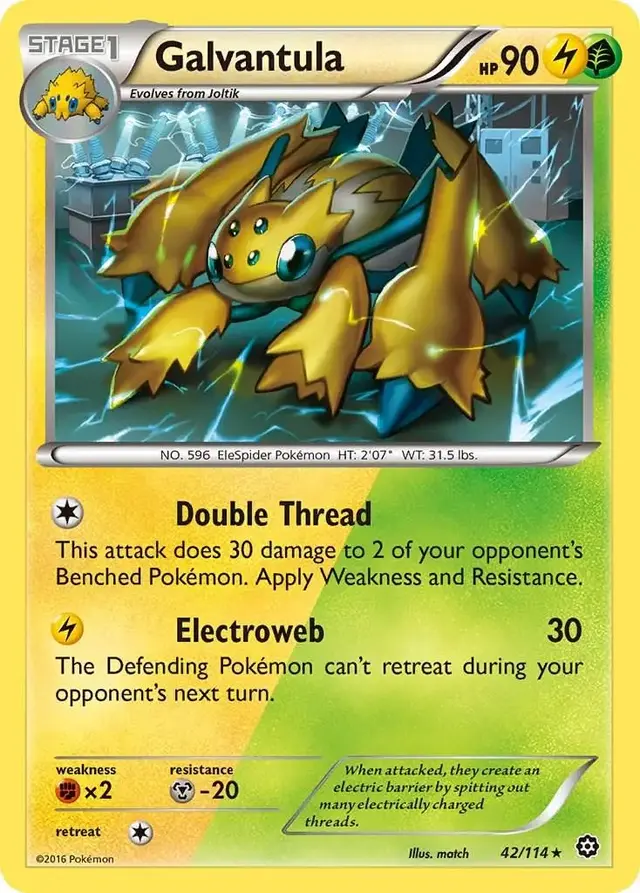 Galvantula - Pokemon Steam Siege #42