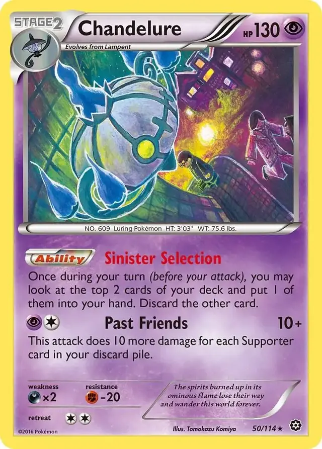 Chandelure - Pokemon Steam Siege #50