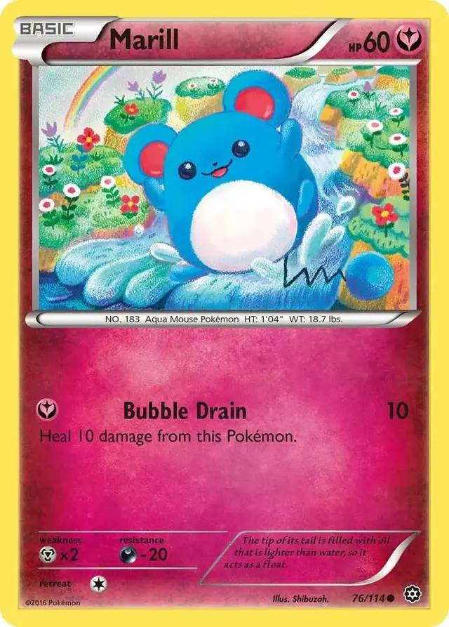 Marill - Pokemon Steam Siege #76