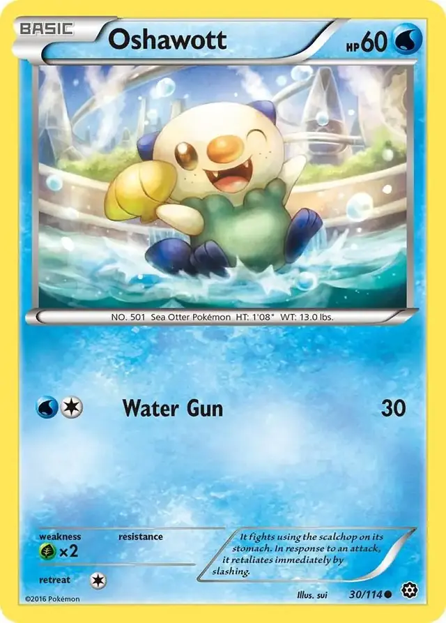 Oshawott - Pokemon Steam Siege #30