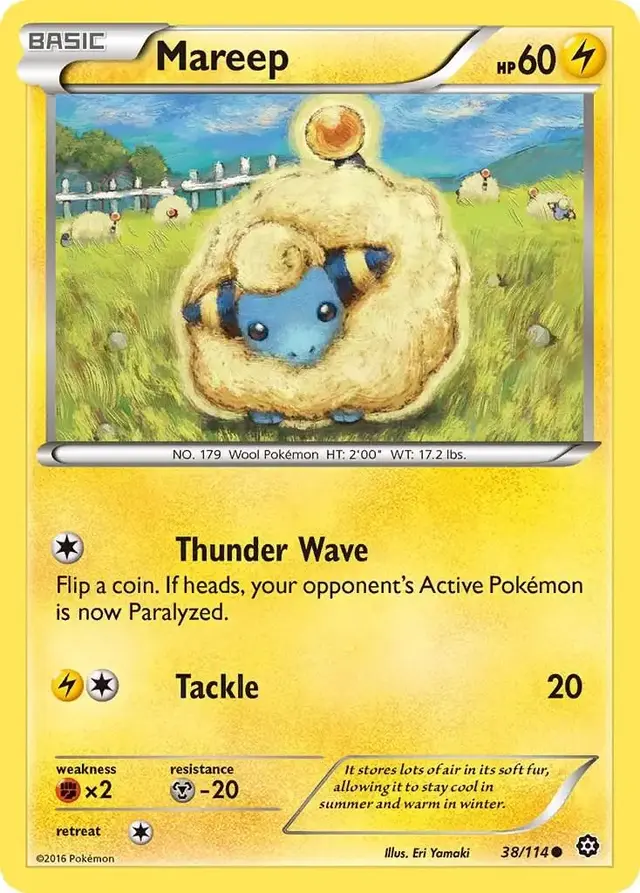 Mareep - Pokemon Steam Siege #38