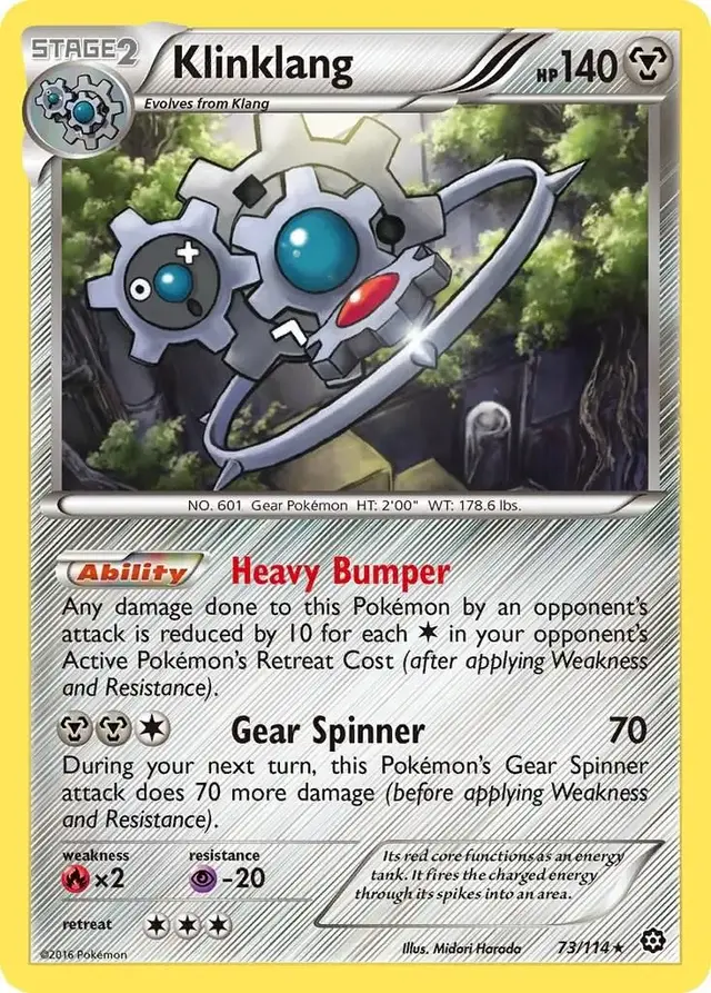 Klinklang - Pokemon Steam Siege #73