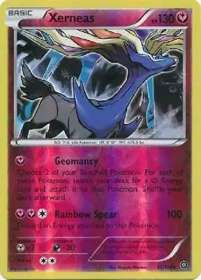 Xerneas [Reverse Holo] - Pokemon Steam Siege #81