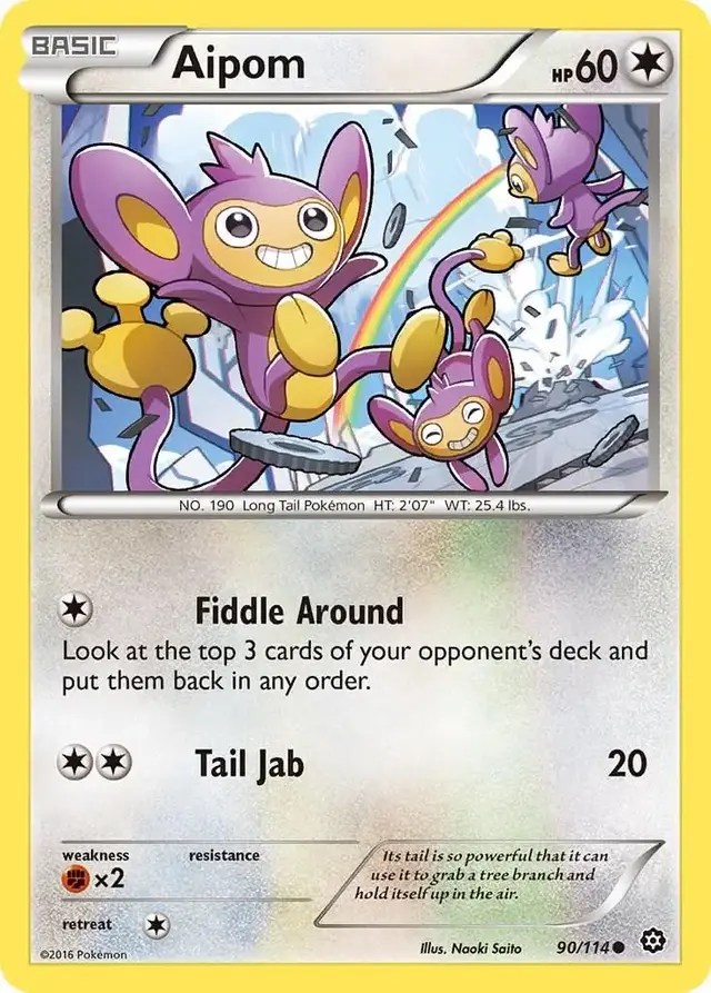 Aipom - Pokemon Steam Siege #90