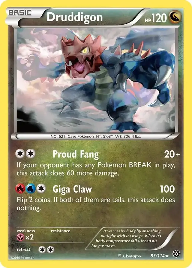 Druddigon - Pokemon Steam Siege #83
