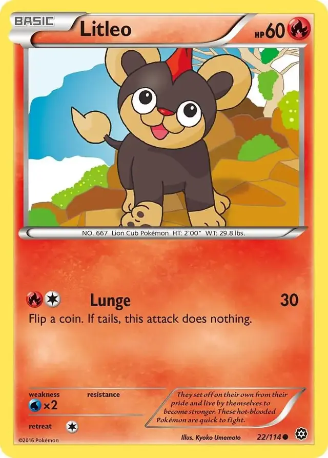 Litleo - Pokemon Steam Siege #22